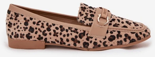mokasinai su leopardo raštu Evelora