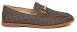 Mokasyny Michael Kors 49F5CRFP1B-BROWN