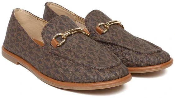 Mokasyny Michael Kors 49F5CRFP1B-BROWN