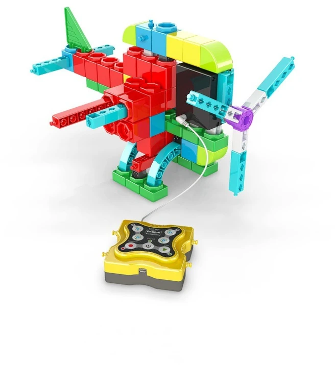 Mokomasis FaceBot - Tangible STEM Qboidz & Robotics rinkinys