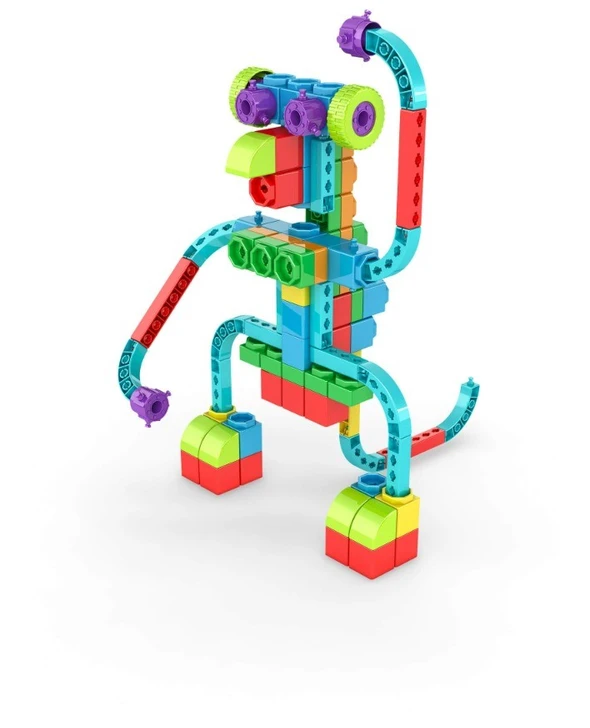 Mokomasis FaceBot - Tangible STEM Qboidz & Robotics rinkinys
