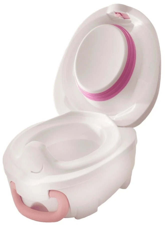 Mokomasis nešiojamas naktipuodis My Carry Potty, katytė, rožinės spalvos