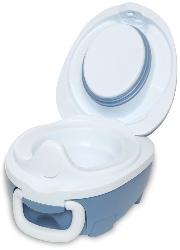 Mokomasis nešiojamas naktipuodis My Carry Potty, mėlyna pastelė