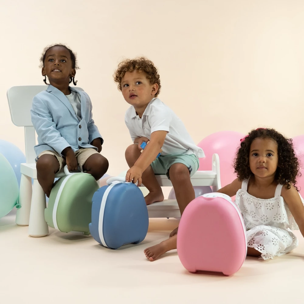 Mokomasis nešiojamas naktipuodis My Carry Potty, mėlyna pastelė