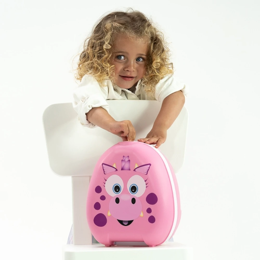 My Carry Potty Mokomasis nešiojamas naktipuodis, Rožinis drakonas