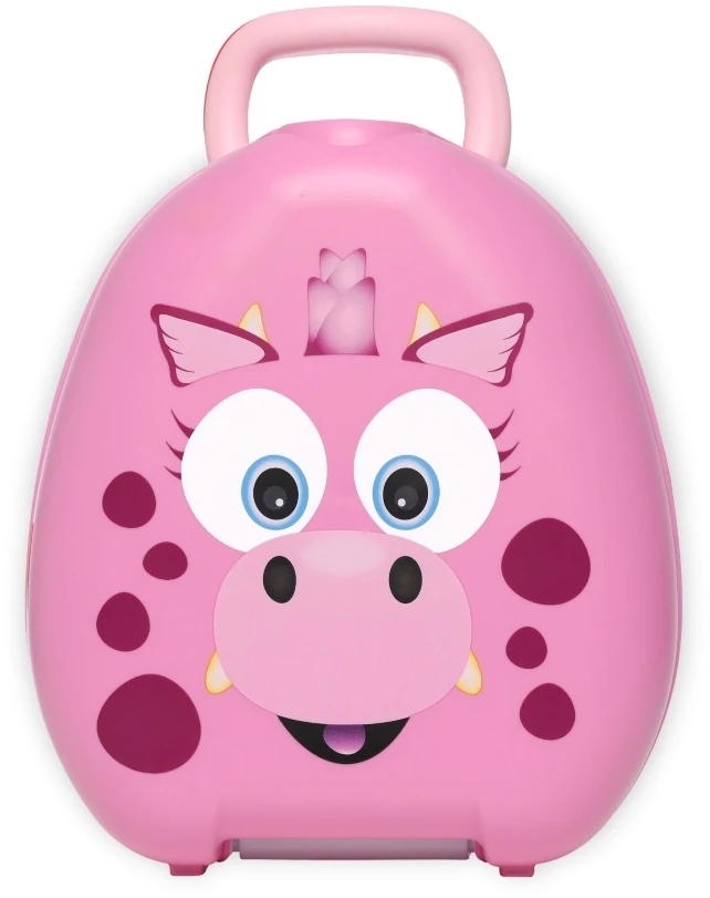 My Carry Potty Mokomasis nešiojamas naktipuodis, Rožinis drakonas