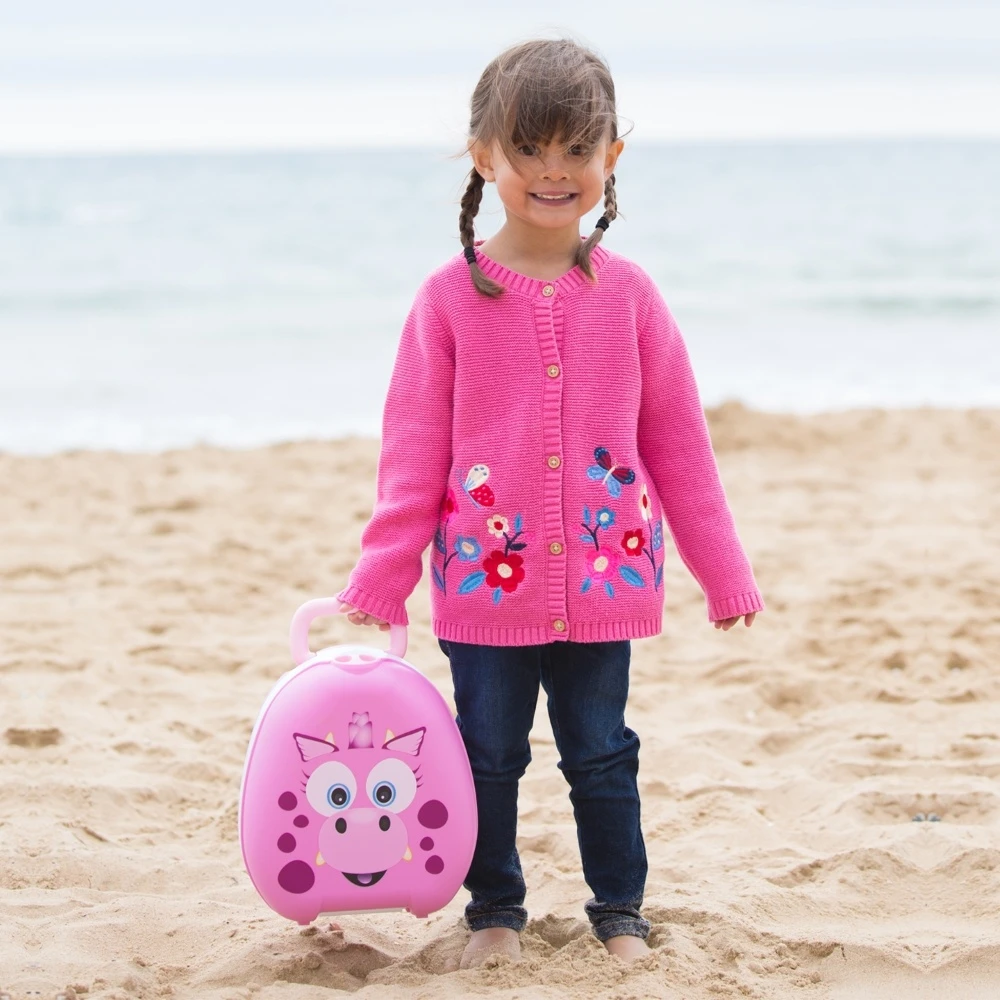 My Carry Potty Mokomasis nešiojamas naktipuodis, Rožinis drakonas