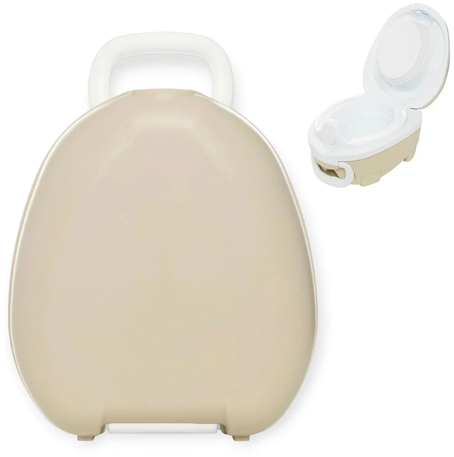 Mokomasis nešiojamas naktipuodis My Carry Potty, smėlio spalvos