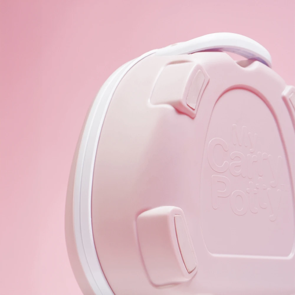 My Carry Potty Mokomasis nešiojamas naktipuodis, Švelniai rausvas