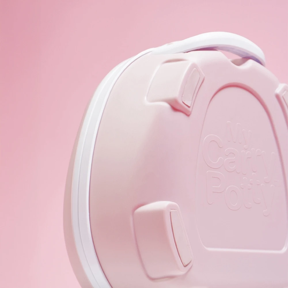 My Carry Potty Mokomasis nešiojamas naktipuodis, Švelniai rausvas