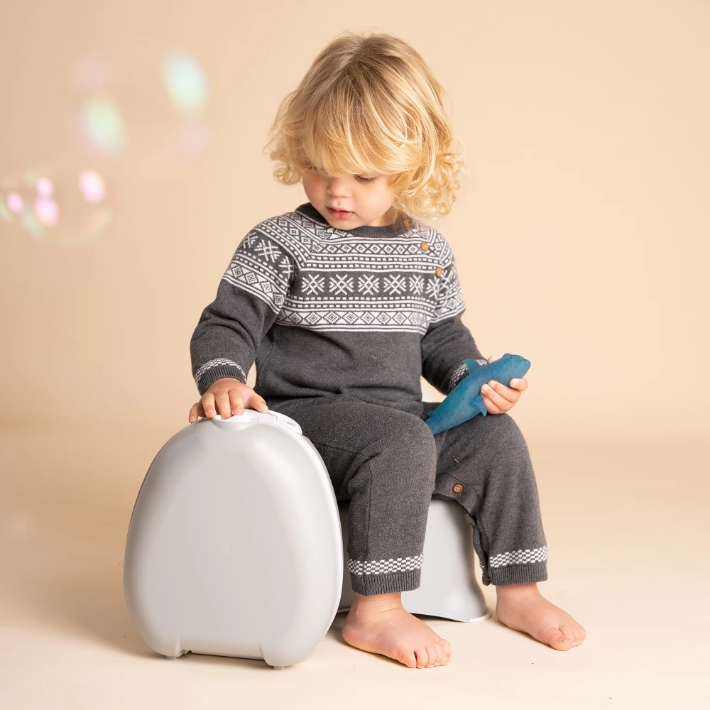 My Carry Potty Mokomasis nešiojamas naktipuodis, Pilka pastelė