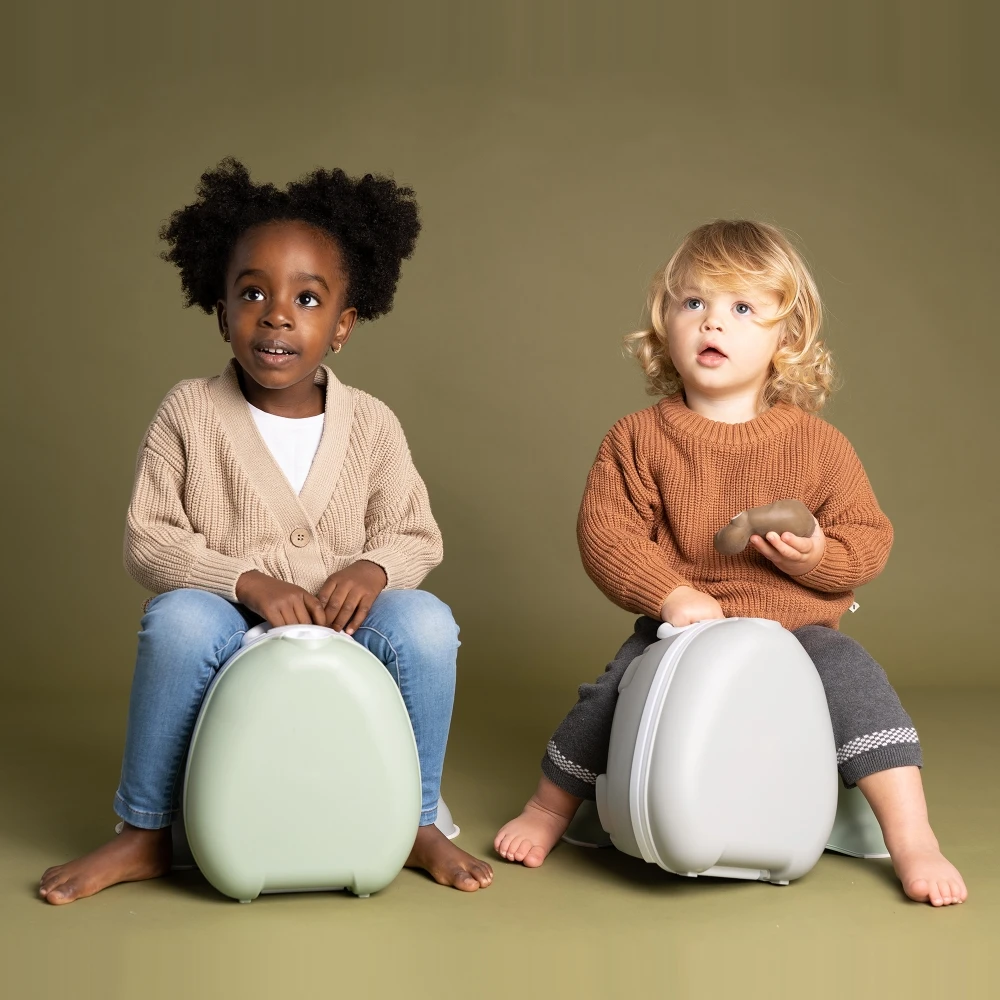 My Carry Potty Mokomasis nešiojamas naktipuodis, Pilka pastelė