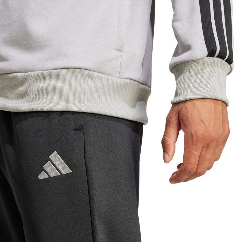 Mokyklinis kostiumas adidas Sportswear Basic 3-Stripes French Terry Tracksuit M JI8876