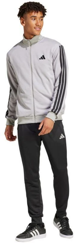Mokyklinis kostiumas adidas Sportswear Basic 3-Stripes French Terry Tracksuit M JI8876