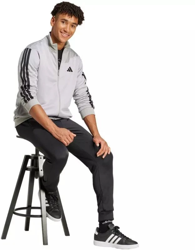 Mokyklinis kostiumas adidas Sportswear Basic 3-Stripes French Terry Tracksuit M JI8876