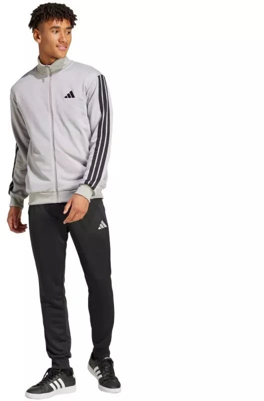 Mokyklinis kostiumas adidas Sportswear Basic 3-Stripes French Terry Tracksuit M JI8876