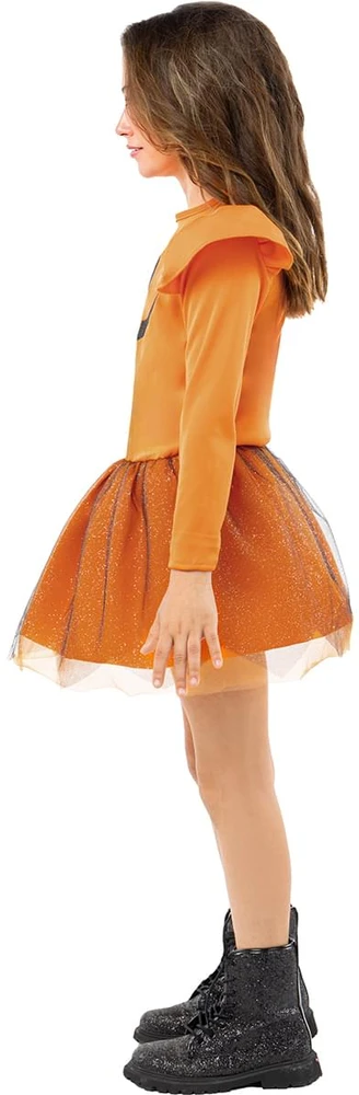 Moliūgo kostiumas su tiulio sijonėliu mergaitėms - Helovinas
