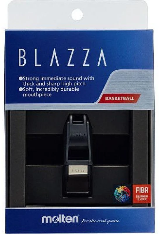 Švilpukas krepšiniui MOLTEN BLAZZA juodas