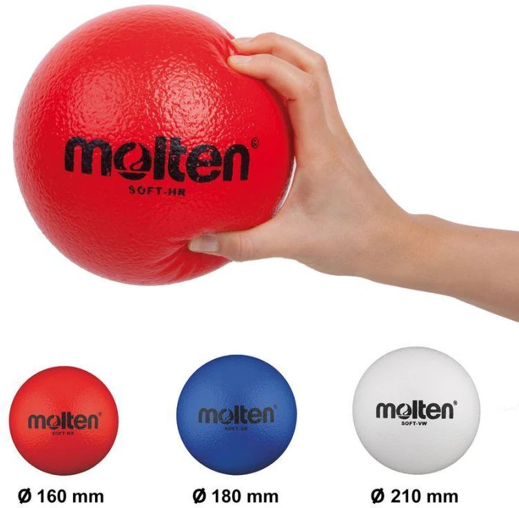 Molten Rankinio kamuolys SOFT-HR 100g, Ø160