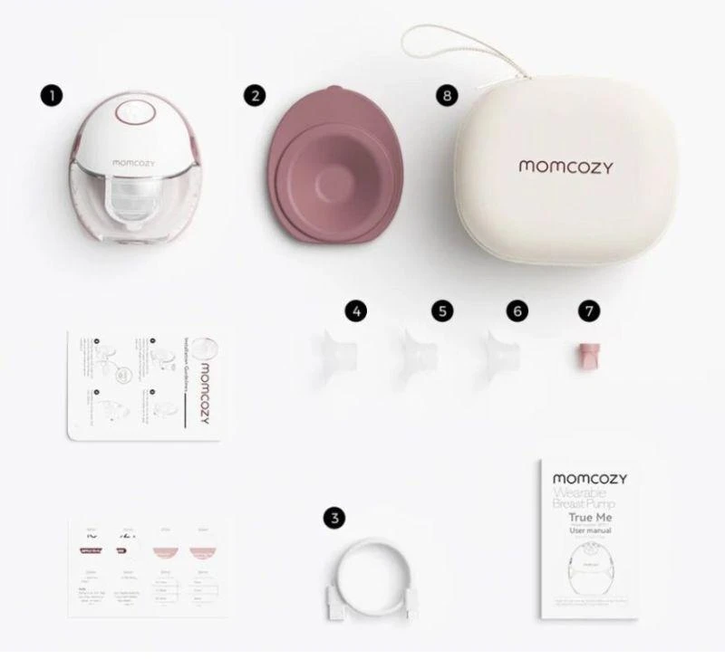 MOMCOZY NEŠIOJAMAS BELAIDIS PIENTRAUKIS M6, RAUSVAS