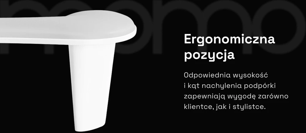 Activeshop Manikiūro porankis su telefono laikikliu Momo Croissant, pilkas