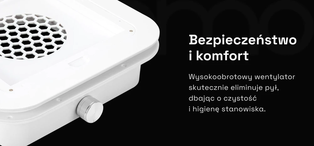 Activeshop Manikūro dulkių surinkėjas Momo P30+ 60W, baltas