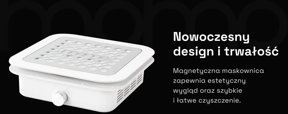Activeshop Manikūro dulkių surinkėjas Momo P30+ 60W, baltas