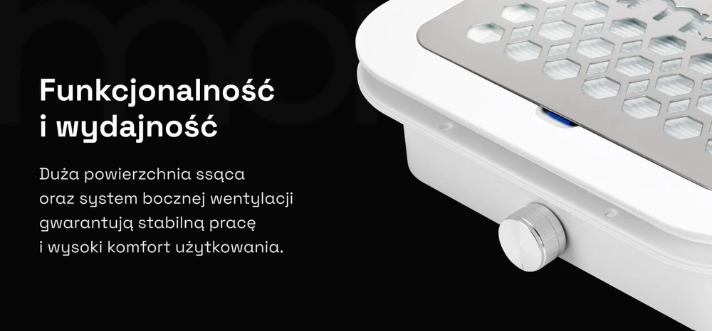 Activeshop Manikūro dulkių surinkėjas Momo P30+ 60W, baltas