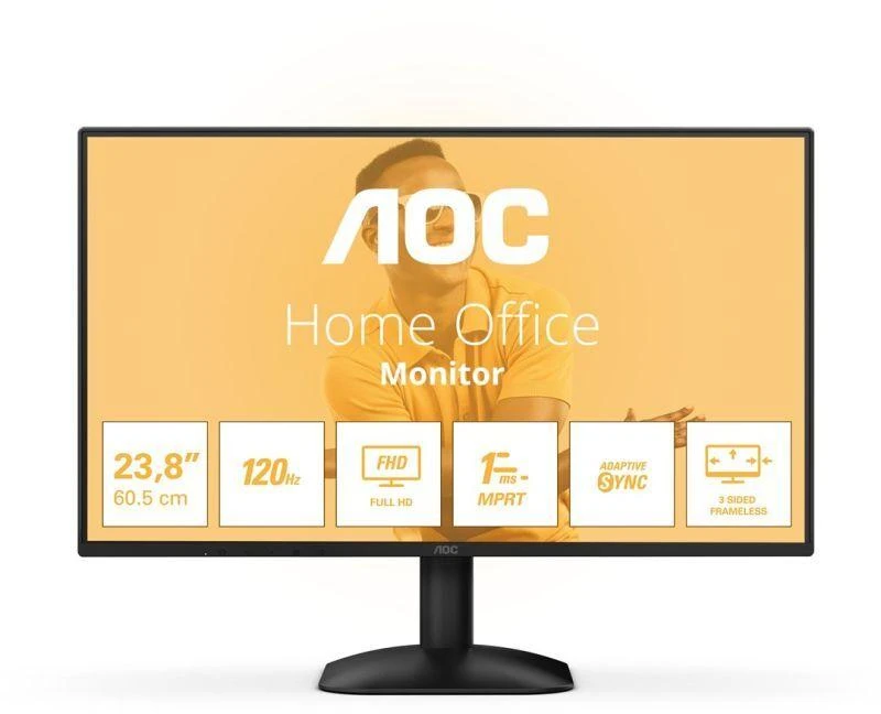 AOC 24B31H 23,8 colio IPS FHD 120 Hz 300 cd/m2 1 ms VGA HDMI