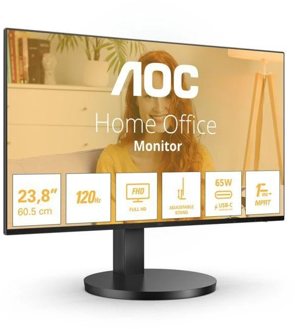 Monitorius AOC LED 23,8 colio 24B3CF2 100Hz