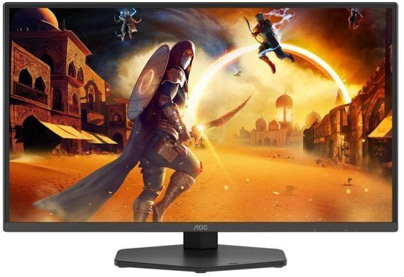 Monitorius AOC Q25G4SR, 24,5 colio, IPS, QHD jungtis, 16:9, 300 Hz, 1 ms, 2560 x 1440 pikselių, 400 cd/m2, HDMI jungtys: 2, juodas