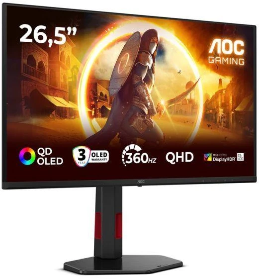 Monitorius AOC QD-OLED 27" Q27G4SDR 360Hz