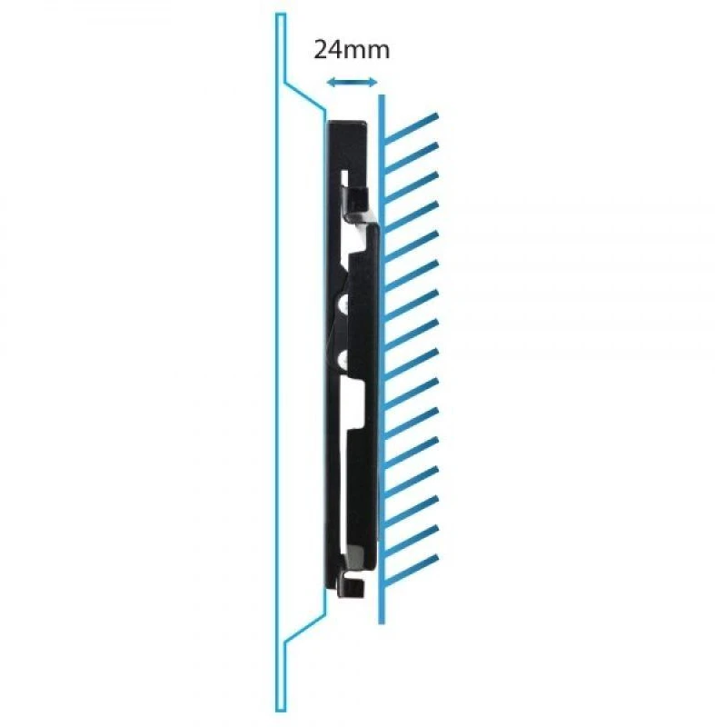 Laikiklis Esperanza ERW010 TV mount/stand 127 cm (50") Juodas