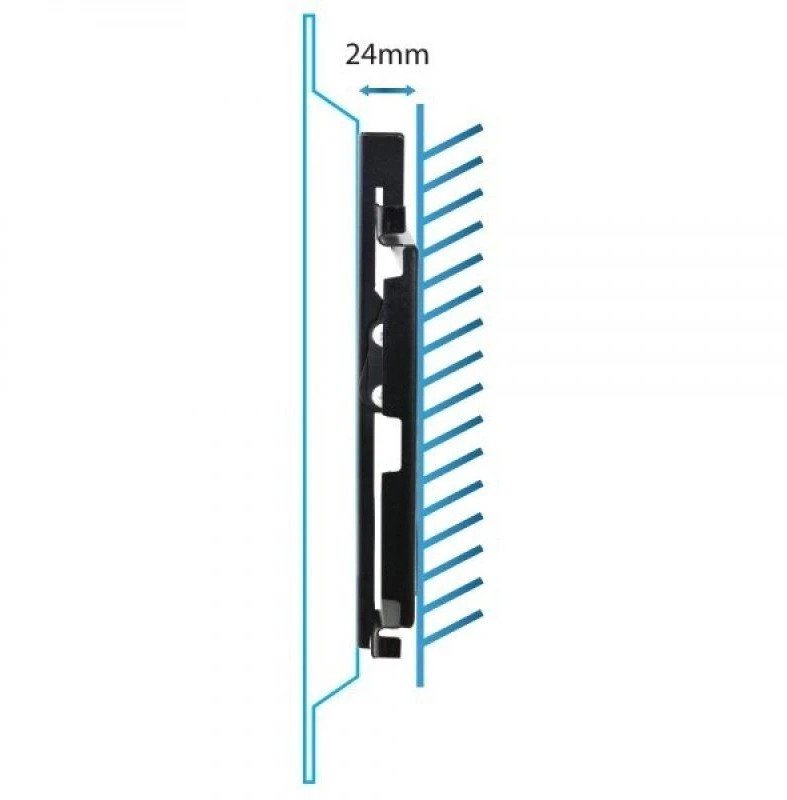 Laikiklis Esperanza ERW010 TV mount/stand 127 cm (50") Juodas