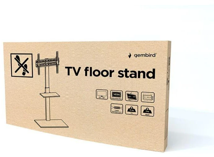 Laikiklis Gembird Televizoriaus stovas, 32" - 55" (juodas)