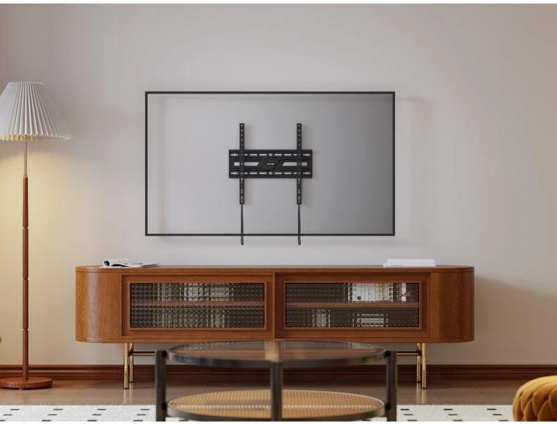 Gembird WM-75F-02 televizoriaus sieninis laikiklis (fiksuojamas), 32”-75”, juodas
