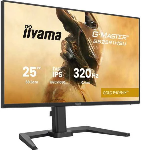 iiyama G-MASTER GB2591HSU-B1 computer monitorius 62.2 cm (24.5") 1920 x 1080 pikselių Full HD LED Juodas