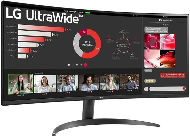 Monitorius LG LED 34" 34WR50QK-B 100Hz