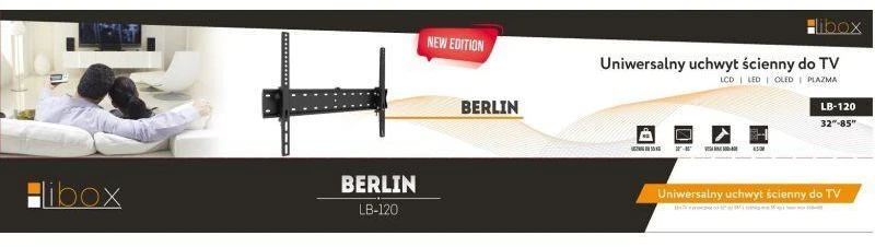 Laikiklis Libox LB-120 TV mount/stand 2.16 m (85") Juodas