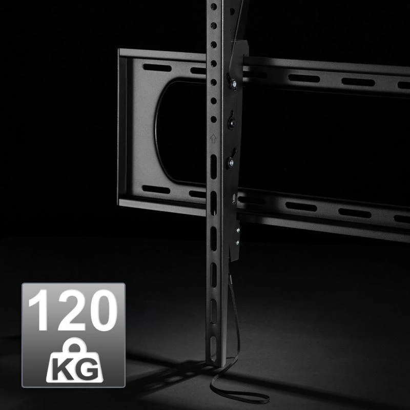 Maclean televizoriaus arba monitoriaus laikiklis, maks. VESA 900x600, 60-120", 120 kg, juoda, MC-750N