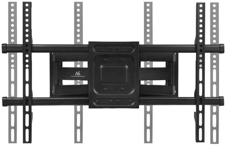 „Maclean“ televizoriaus laikiklis, maks. VESA 600x400, 32–85 colio, 60 kg, horizontalus ir vertikalus kampo reguliavimas, profilis 65–390 mm, juodas, MC-789