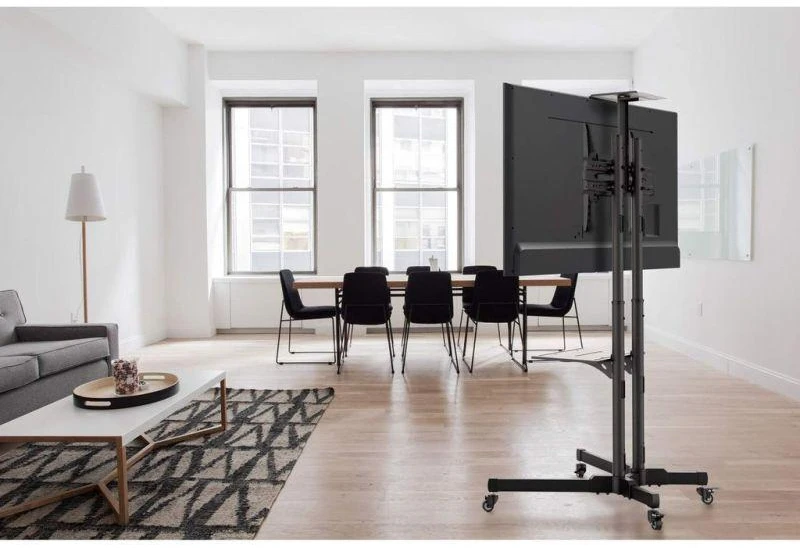 Manhattan 461238 monitoriaus laikiklis arba stovas 177,8 cm (70") Juoda