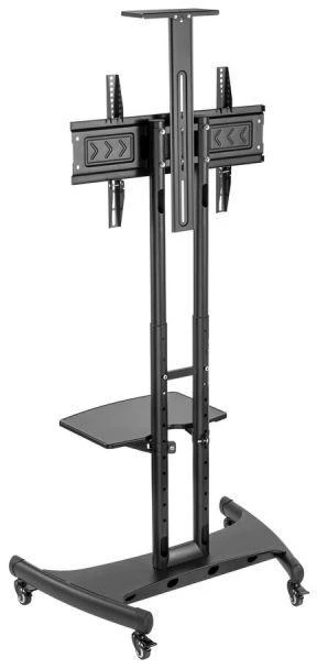 „Art Mobile“ mobilus stovas + laikiklis 32–70 colių televizoriams, 45 kg, S-12, VESA 600x400