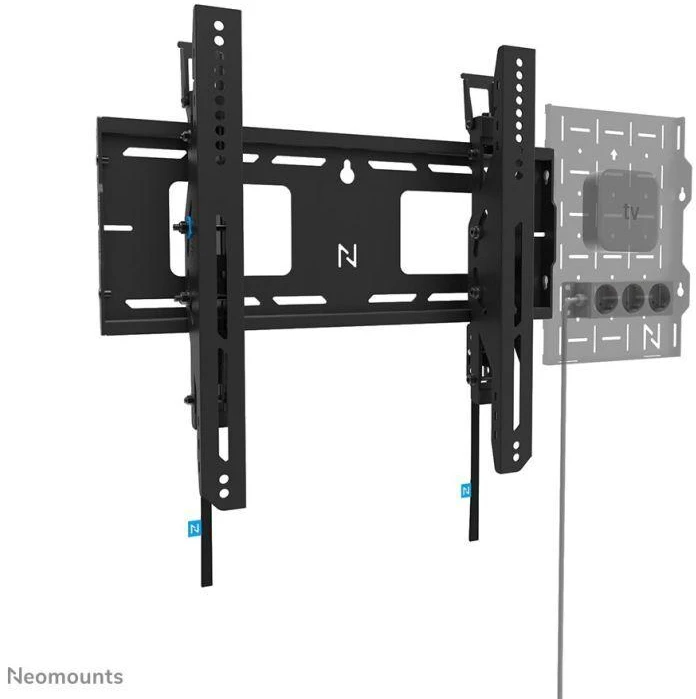 Laikiklis NEOMOUNTS LEVEL-750 WALL MOUNT (XL, 125 KG, TILTABLE, TILT GUARD, CONNECTABLE, VESA 400X400)