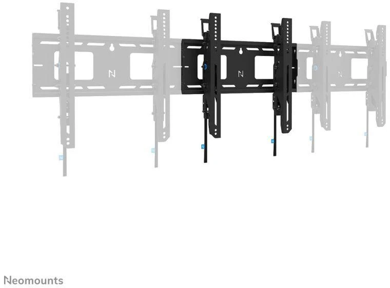 Laikiklis NEOMOUNTS LEVEL-750 WALL MOUNT (XL, 125 KG, TILTABLE, TILT GUARD, CONNECTABLE, VESA 400X400)