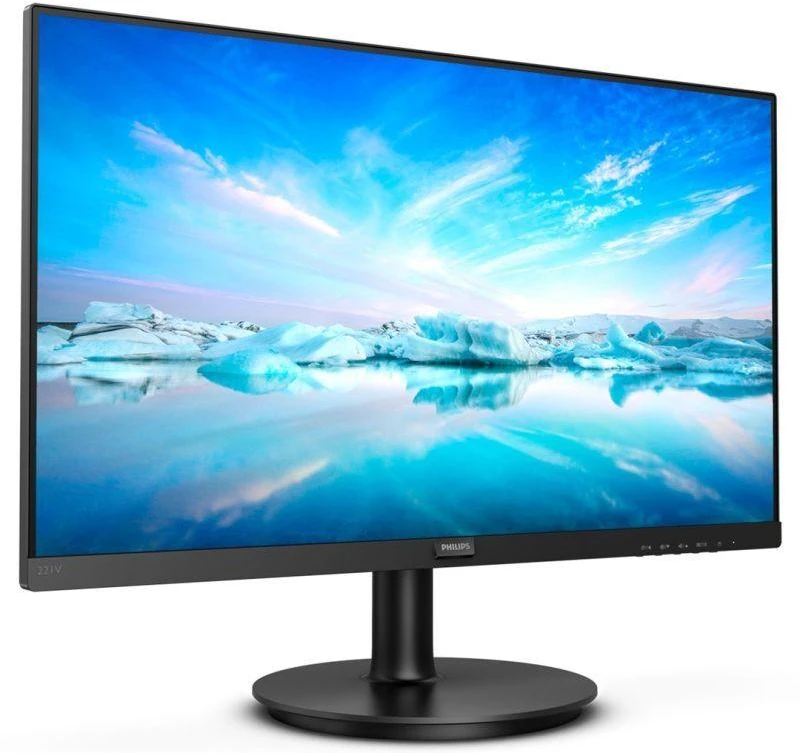 Monitorius Philips 221V8A/00 (21,5"; VA; FullHD 1920x1080; HDMI, VGA; juodas)