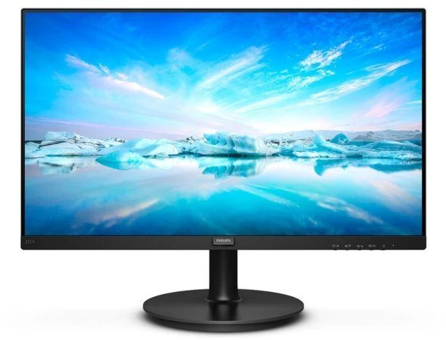 Monitorius Philips 221V8A/00 (21,5"; VA; FullHD 1920x1080; HDMI, VGA; juodas)