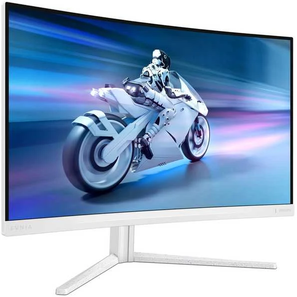 Monitorius „Mmd Monitors“ ekranai „PHILIPS“ 31,5 colio 2560x1440 VA lenktas 1500R 130 mm „EVNIA 5000 Ambiglow“ lenktas QHD 2K 180Hz greitas VA 1 ms GtG HDR10