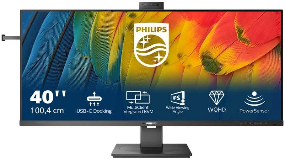 Monitorius Philips 40B1U5601H/00 40", Juodos spalvos
