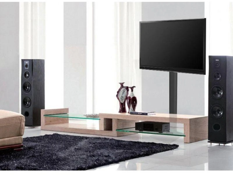 TECHLY 104462 Techly Floor stovas televizoriui LCD/LED/Plasma 32-55 40kg VESA reguliuojamas